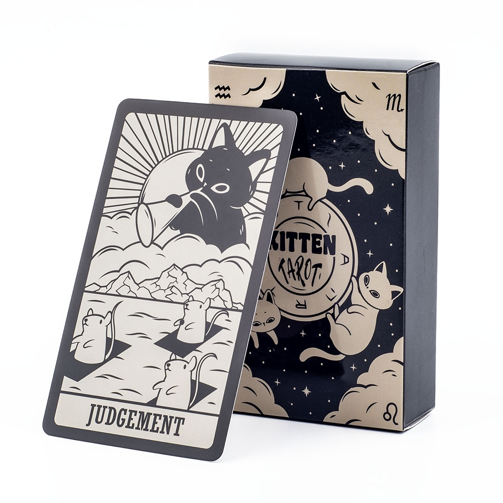 Kitten Tarot Deck 78Pcs Cute B - Tarot Deck With Guidebook recension och pris