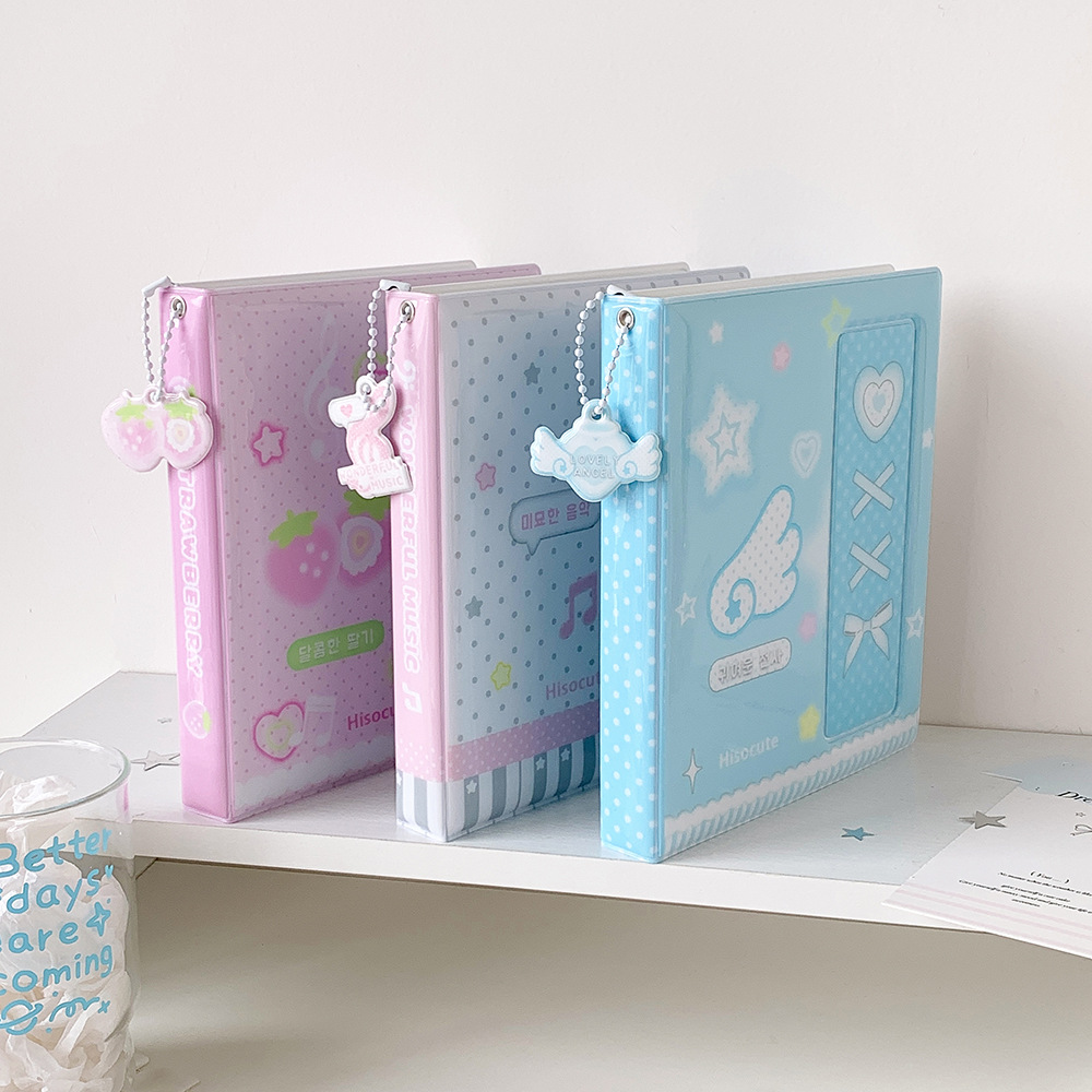 Kawaii Pocket Photocard Album  - Kpop Photo Card Binder 3 Inch recension och pris