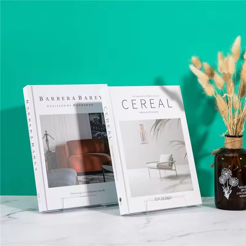 4pcs Acrylic Book Stand Book H - Clear Acrylic Book Stand Holder recension och pris