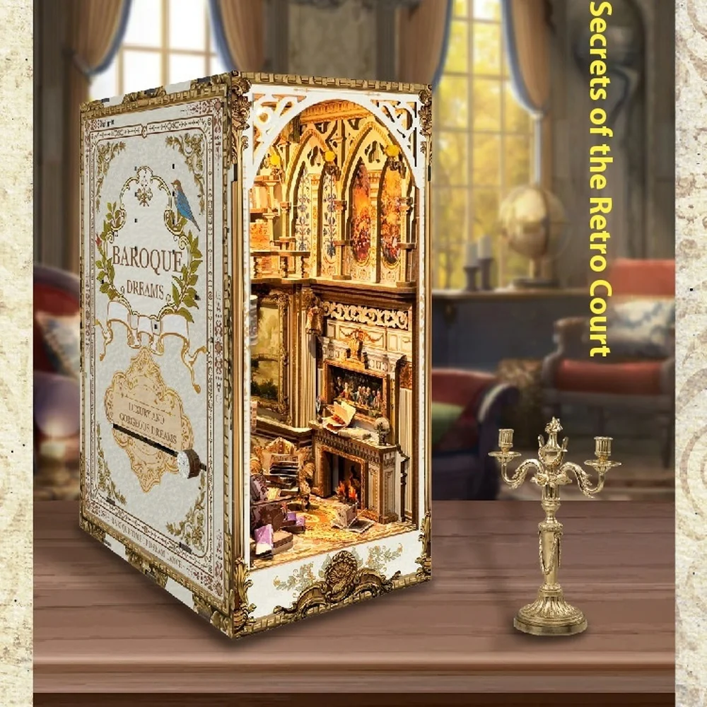 Diy Wooden Book Nook Shelf Ins - Diy Wooden Book Nook Kit Shelf Insert recension och pris