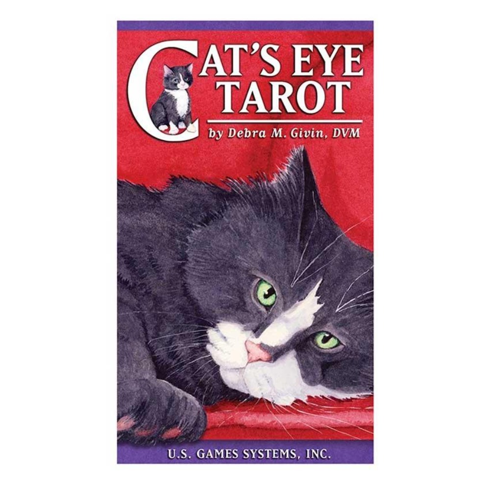 Cats Eye Tarot 12x7 cm Card Ga - Tarot Deck With Guidebook recension och pris