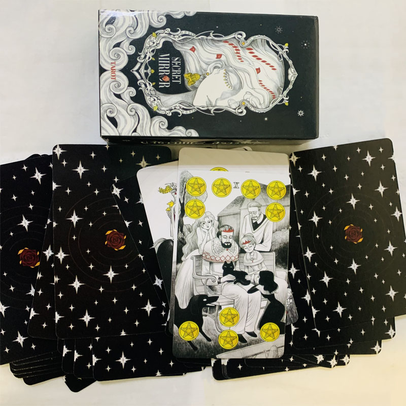 Secret Mirror Tarot cards 80 d - Tarot Deck With Guidebook recension och pris