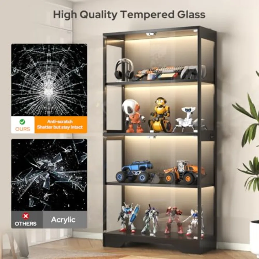 Display Cabinet with Glass Doo - Books recension och pris
