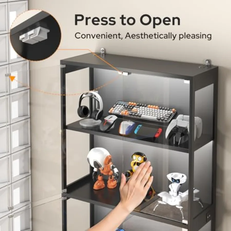 Display Cabinet with Glass Doo - Books recension och pris
