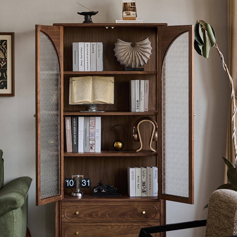 Nordic solid wood with cabinet - Books recension och pris