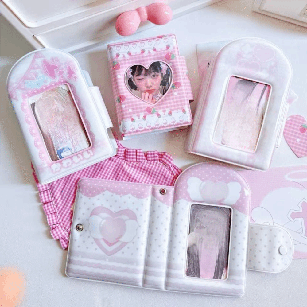 Cute 3 Inch Photocard Binder A - Kpop Photo Card Binder 3 Inch recension och pris