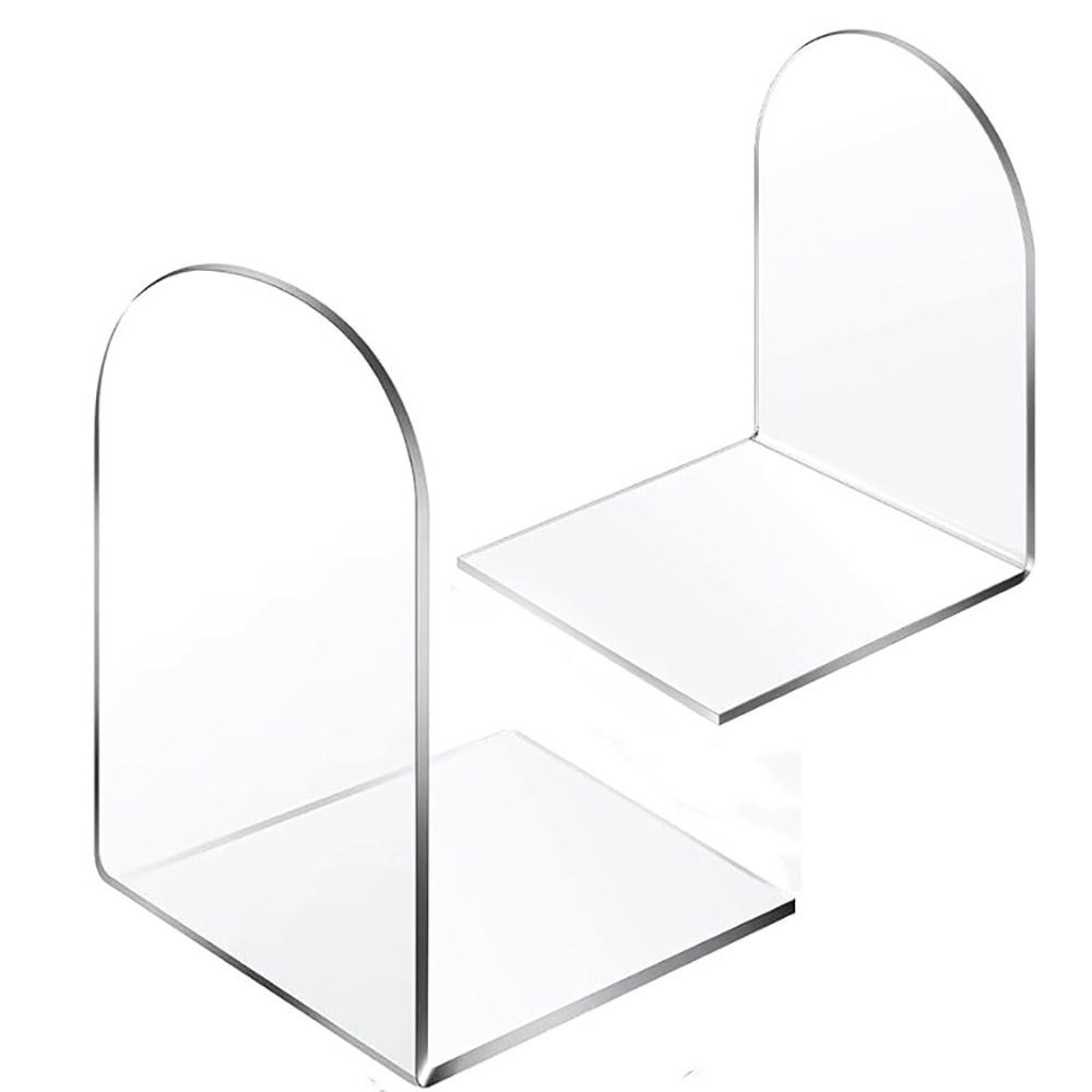 Acrylic Book Ends for Book She - Clear Acrylic Book Stand Holder recension och pris