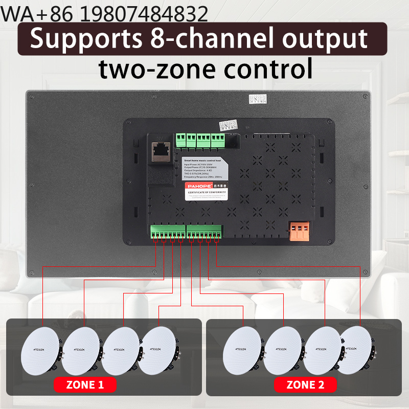 7 Inch 8*30W Wall Mount Backgr - Music recension och pris