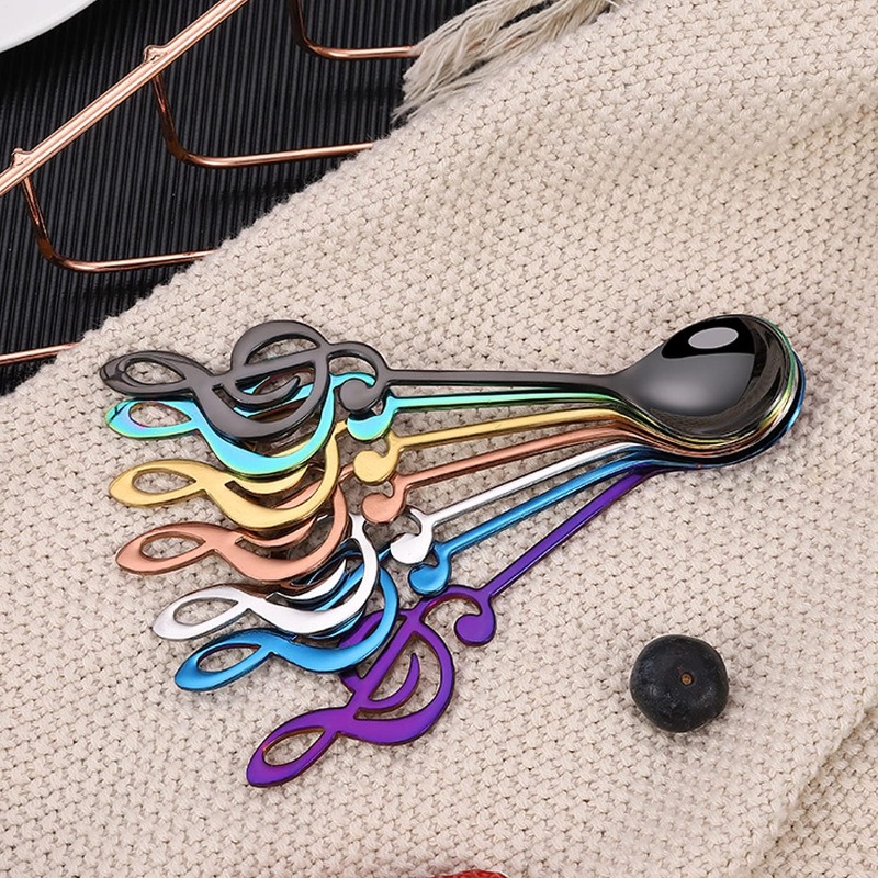 4Pcs Serving Coffee Spoons Sta - Music recension och pris