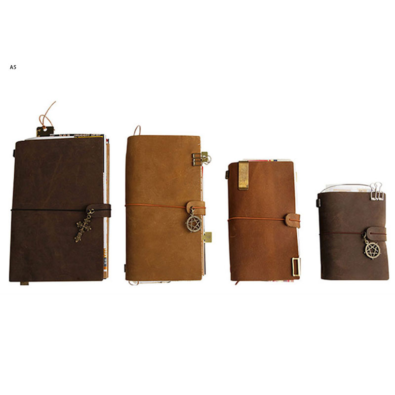 Defective Retro Leather Cover  - Vintage Leather Journal Notebook recension och pris