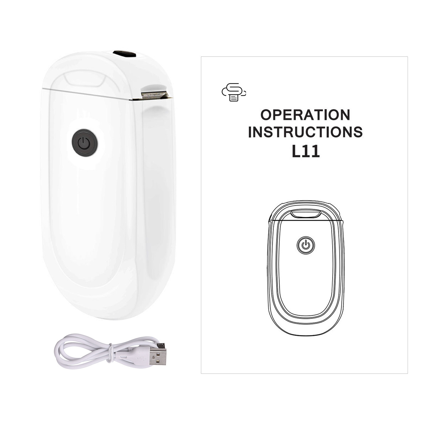 Wireless Portable Label Maker  - Mini Pocket Thermal Printer Paper Roll recension och pris