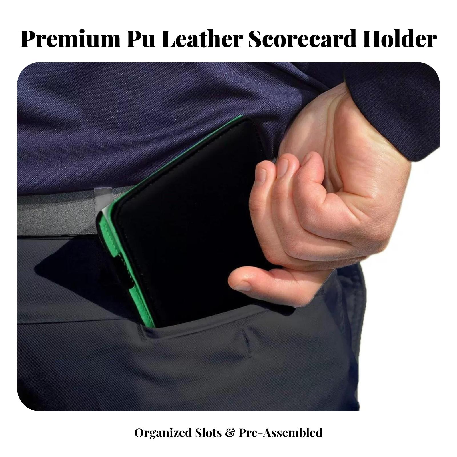 Golf Scorecard Holder for Golf - Books recension och pris