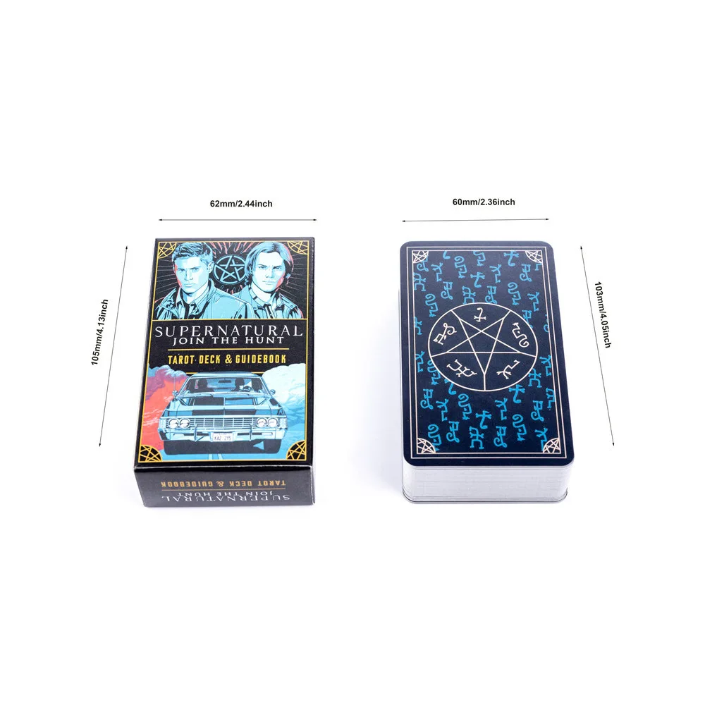 Supernatural Tarot Deck and Gu - Tarot Deck With Guidebook recension och pris