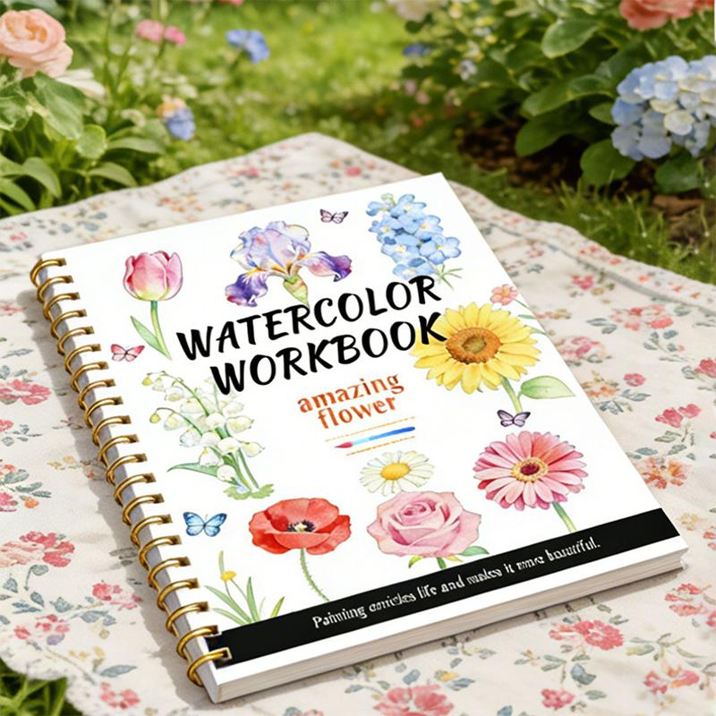 Hot Sale Spiral Bound Watercol - Stationery Books recension och pris