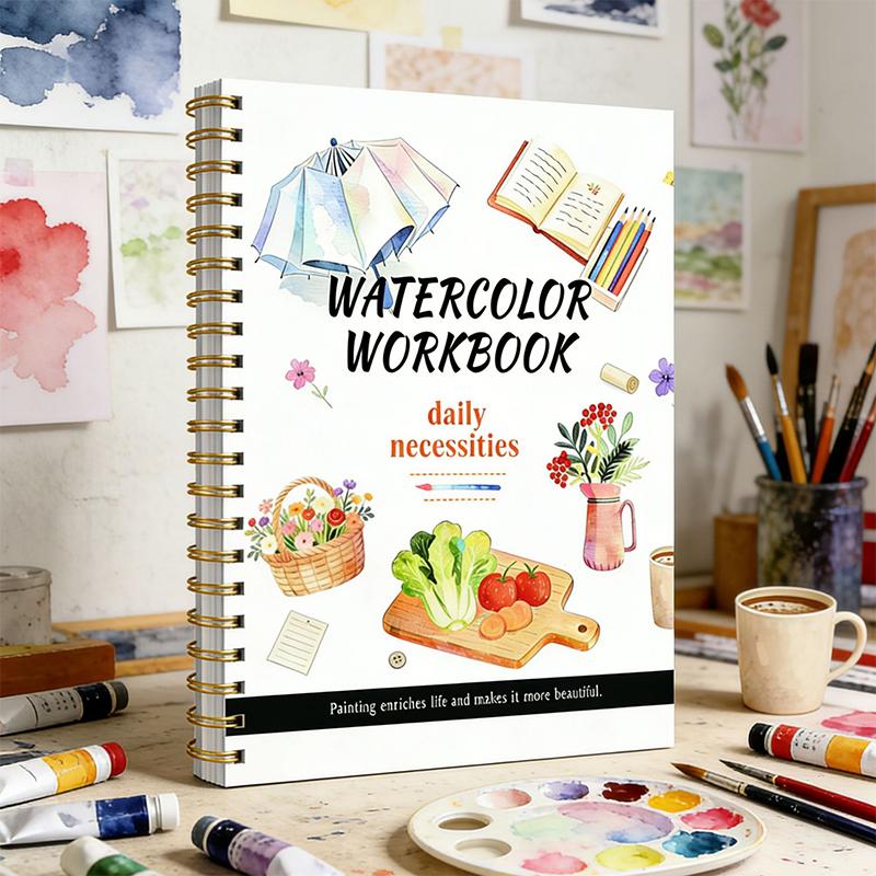 Hot Sale Spiral Bound Watercol - Stationery Books recension och pris