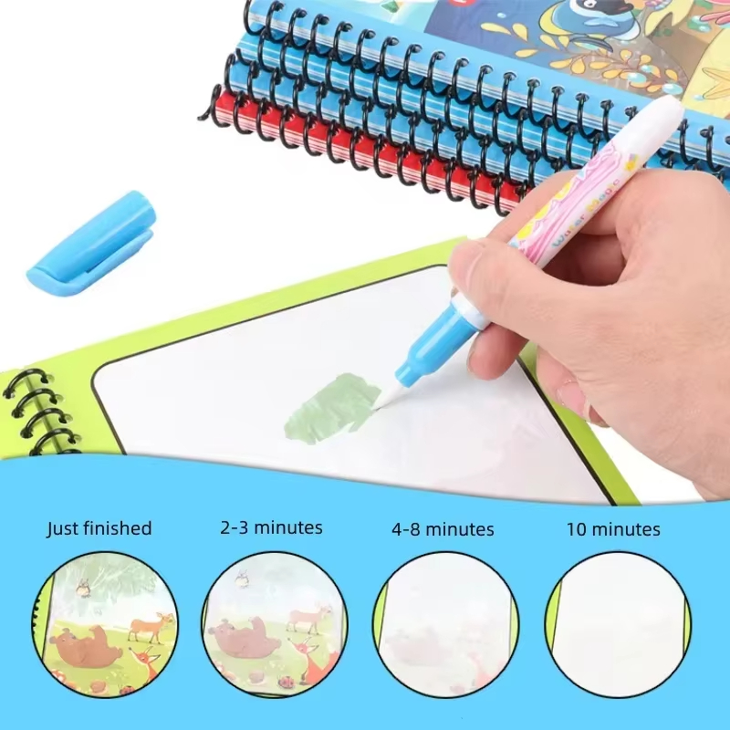1pc Reusable Water Drawing Boo - Reusable Water Magic Coloring Book recension och pris