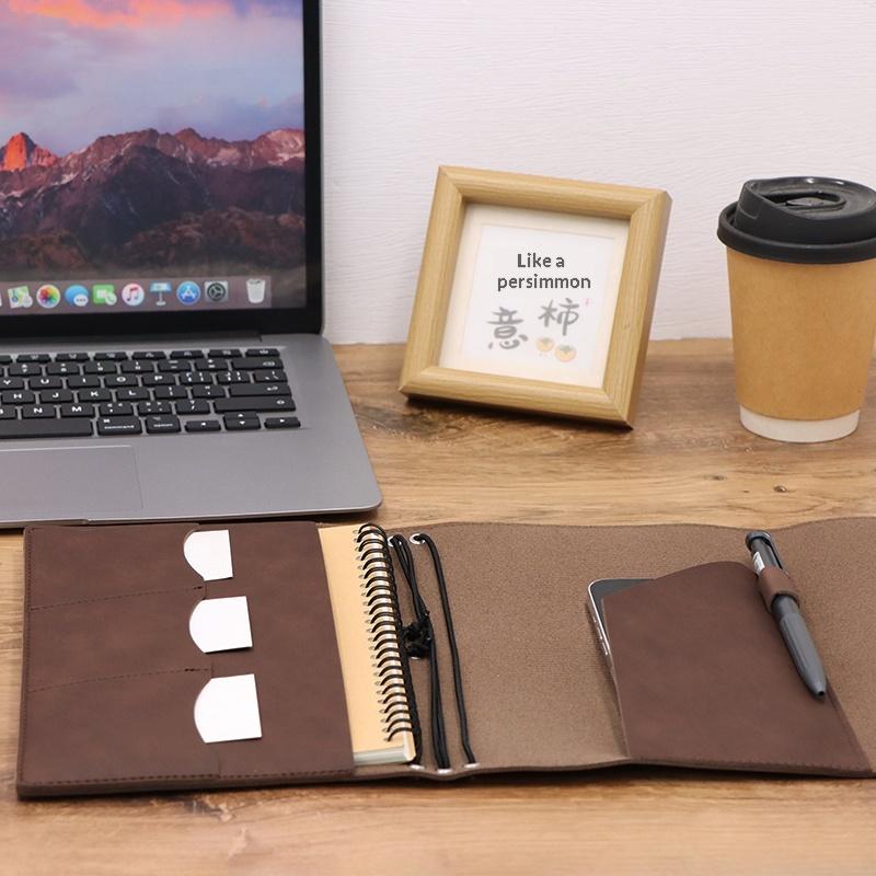 Refillable Notebook Organizer  - Vintage Leather Journal Notebook recension och pris