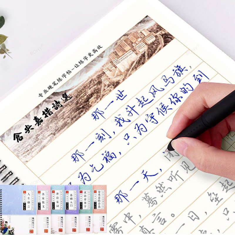 Chinese Characters Pen Calligr - Chinese Calligraphy Practice Book recension och pris