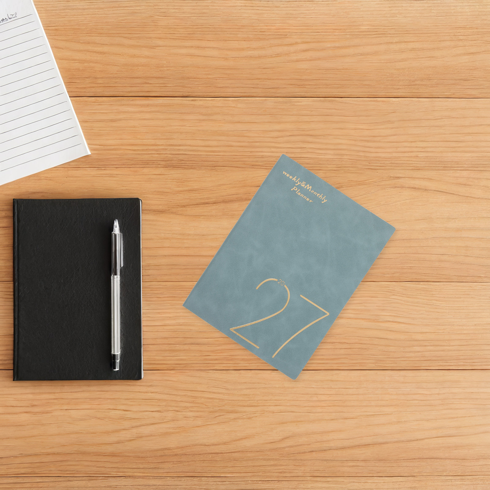 2027 Weekly Monthly Planner No - A5 Spiral Dotted Grid Notebook recension och pris