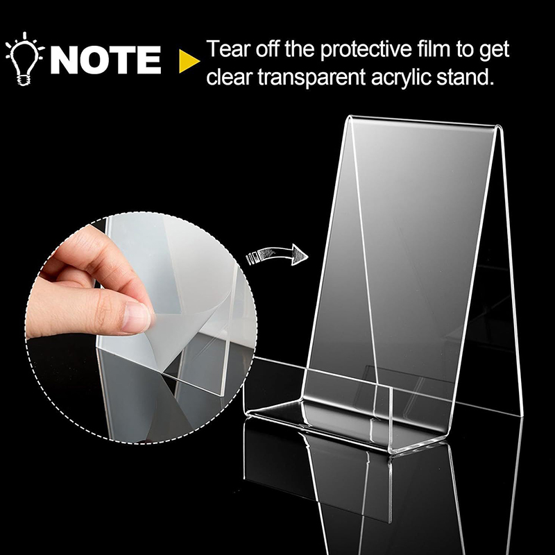 1Pc Acrylic Comic Book Display - Clear Acrylic Book Stand Holder recension och pris