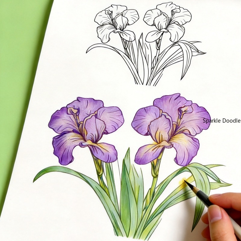 An Adult Decompression Flower  - Chinese Calligraphy Practice Book recension och pris
